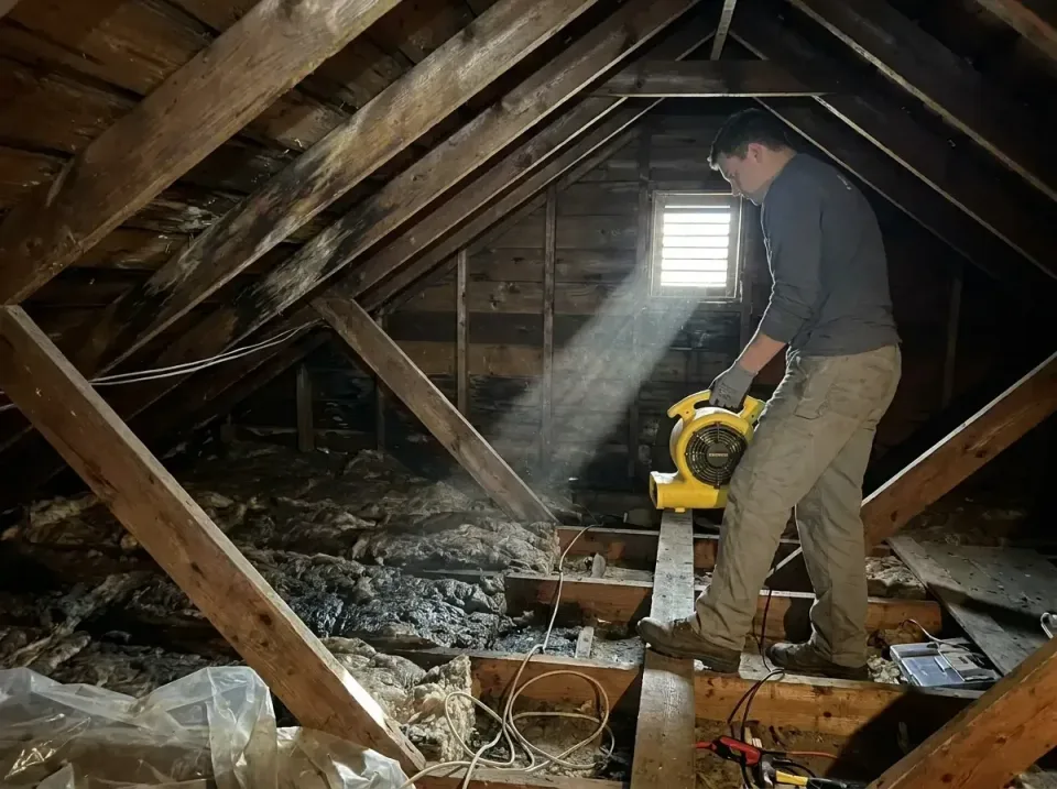 attic-water-damage-drying-proc-007 — frequently asked questions, Emergency Water Extraction & 24/7 Flood Response in Post, TX